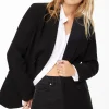 Blazers & Vests-Dynamite Anya Double Breasted Blazer Black