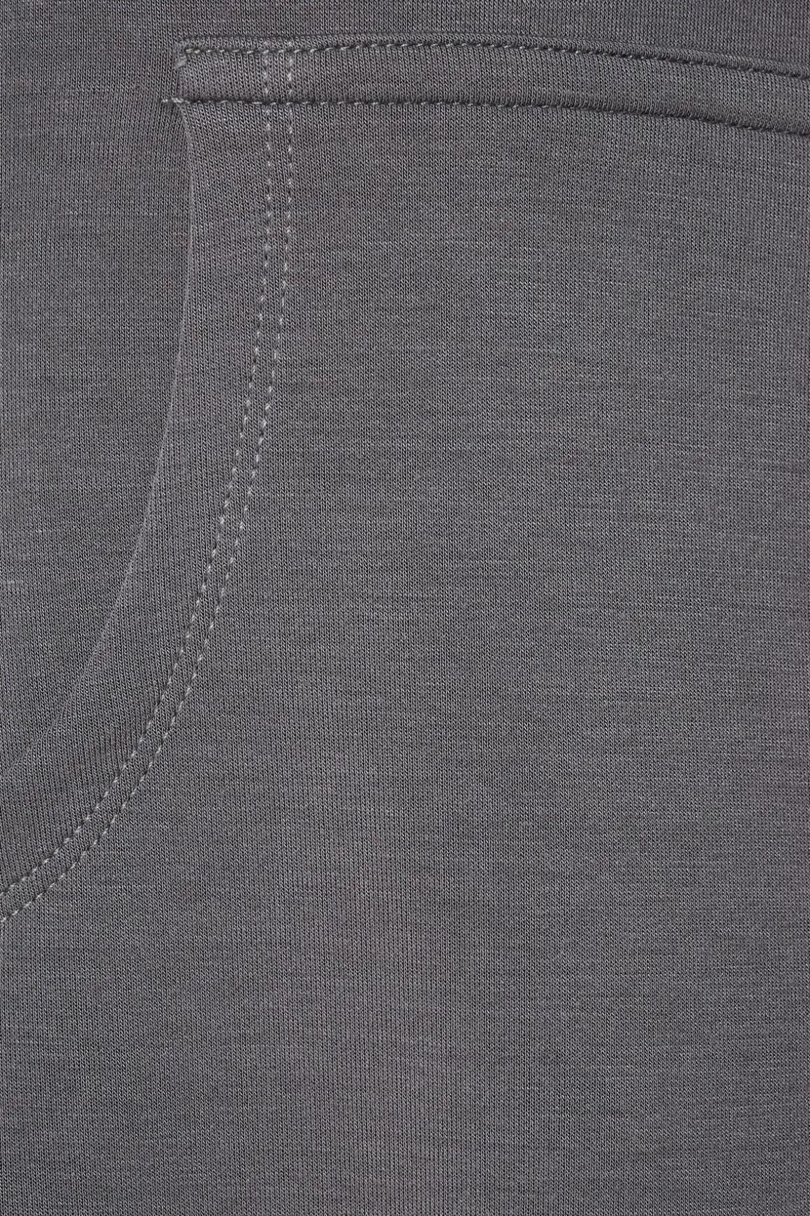 Long Sleeve Tops-Dynamite Anywear Scuba Cropped Zip Up Hoodie Gray