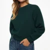 Sweaters & Cardigans | Online Exclusives-Dynamite Anywear Scuba Sweatshirt Green