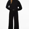 Pants | Bestsellers-Dynamite Anywear Scuba Trouser Pants Black