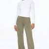 Pants | Wide Leg Pants-Dynamite Anywear Scuba Wide Leg Pants Gray