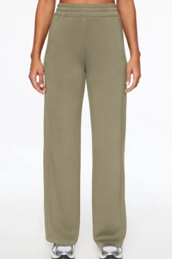 Pants | Wide Leg Pants-Dynamite Anywear Scuba Wide Leg Pants Gray