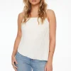 Tees & Tanks | Tees & Tanks-Dynamite Asymmetric Back Tie Top White
