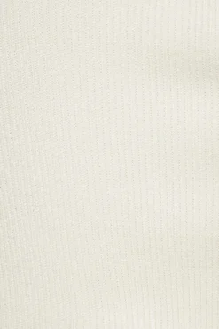 Sweaters & Cardigans | Sweaters-Dynamite Asymmetric Tube Top White