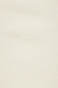 Sweaters & Cardigans | Sweaters-Dynamite Asymmetric Tube Top White
