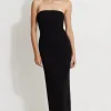 Dresses & Jumpsuits | Online Exclusives-Dynamite Back Halter Maxi Dress Black