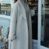 Coats & Jackets | Classic Coats-Dynamite Belted Wool Coat Brown