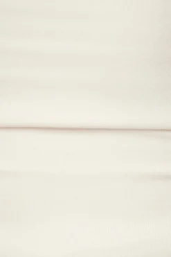 Tees & Tanks | Tees & Tanks-Dynamite Braided Halter Top White
