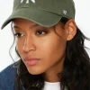 Caps & Hats-Dynamite '47 Brand | New York Clean Up Cap Green