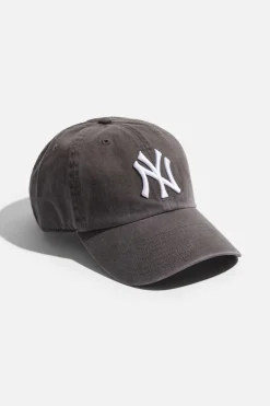 Caps & Hats-Dynamite '47 Brand | New York Clean Up Cap Gray