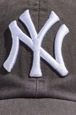 Caps & Hats-Dynamite '47 Brand | New York Clean Up Cap Gray