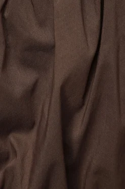 Blouses & Tops | Blouses & Tops-Dynamite Bubble Tube Top Brown