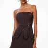 Blouses & Tops | Blouses & Tops-Dynamite Buckle Tube Top Brown