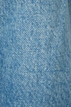 Jeans & Denim | Coats & Jackets-Dynamite Buttoned Denim Jacket Blue