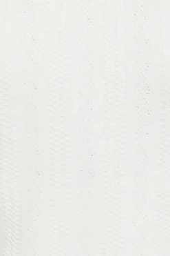 Sweaters & Cardigans | Online Exclusives-Dynamite Cable Knit Cardigan White