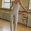 Dresses & Jumpsuits-Dynamite Cami Active Jumpsuit Grey