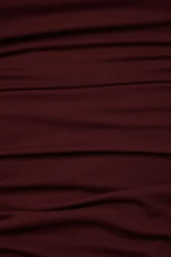 Tees & Tanks | Bestsellers-Dynamite Cherry Bolero Tank Top Burgundy
