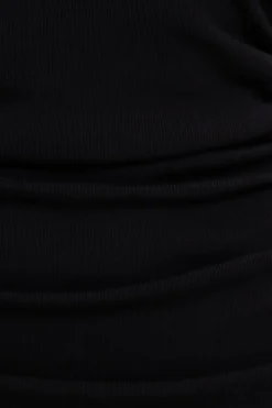 Dresses & Jumpsuits | Online Exclusives-Dynamite Cherry Ribbed Bolero Maxi Dress Black