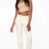 Jeans & Denim-Dynamite Chiara Slim Straight Jeans White