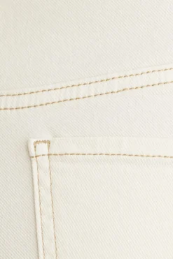Jeans & Denim-Dynamite Chiara Slim Straight Jeans White