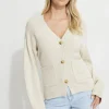 Sweaters & Cardigans | Sweaters-Dynamite Cinch Waist Cardigan Brown