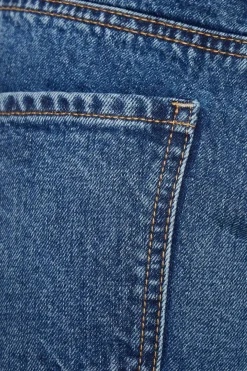 Jeans & Denim | Shorts-Dynamite Claudia Mom Denim Shorts Blue