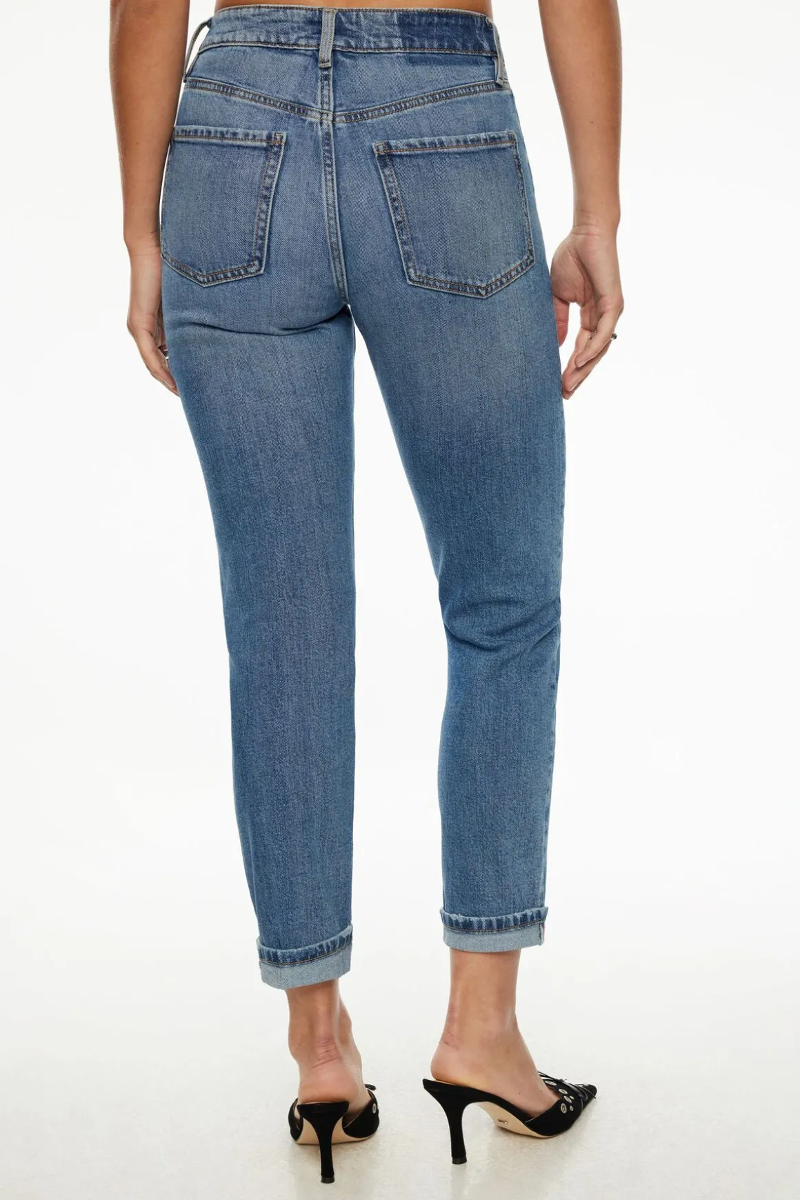 Jeans & Denim-Dynamite Claudia Mom Jeans Blue