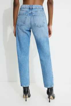 Jeans & Denim | Bestsellers-Dynamite Claudia Mom Jeans Blue