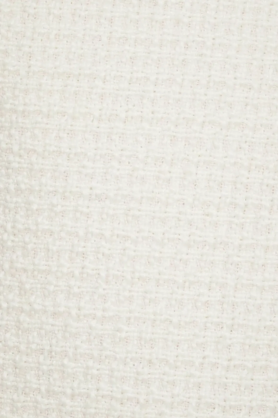 Blazers & Vests-Dynamite Cropped Tweed Blazer White
