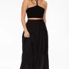 Skirts & Skorts | Skirts-Dynamite Daisy Tiered Maxi Skirt Black