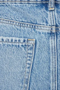 Jeans & Denim | Skirts & Skorts-Dynamite Denim Maxi Skirt Blue