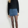 Jeans & Denim | Skirts & Skorts-Dynamite Denim Mini Skirt Blue