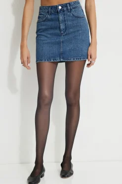 Jeans & Denim | Skirts & Skorts-Dynamite Denim Mini Skirt Blue