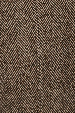 Coats & Jackets | Classic Coats-Dynamite Double Breasted Herringbone Coat Brown