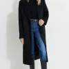 Coats & Jackets | Classic Coats-Dynamite Double Breasted Wool Coat Black