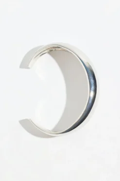 Bracelets-Dynamite Double Curved Cuff Bracelet Gray