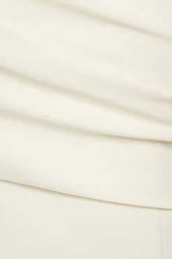 Blouses & Tops | Blouses & Tops-Dynamite Draped Cami Top White