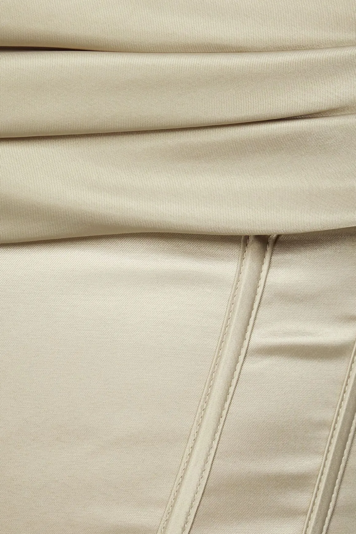 Blouses & Tops | Blouses & Tops-Dynamite Draped Satin Corset Top Brown