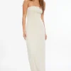 Dresses & Jumpsuits | Midi & Maxi Dresses-Dynamite Elena Maxi Tube Dress Brown