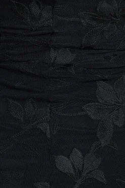 Dresses & Jumpsuits | Bestsellers-Dynamite Elisa Mesh Maxi Tube Dress Black