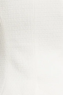 Blazers & Vests | Vests-Dynamite Emery Flyaway Vest White