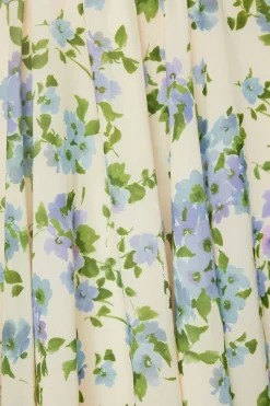 Skirts & Skorts | Skirts-Dynamite Everlee Flounce Mini Skirt Blue
