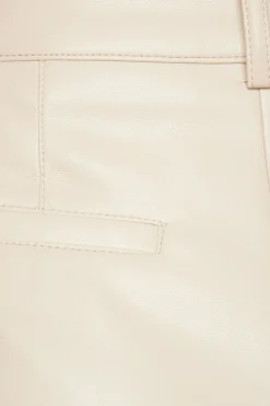 Shorts | Shorts-Dynamite Faux Leather Shorts Gray