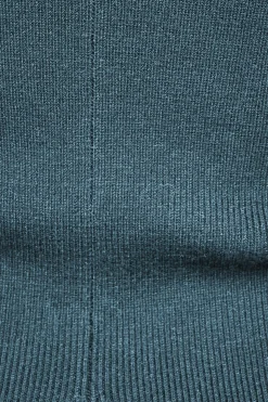Dresses & Jumpsuits | Mini Dresses-Dynamite Fit & Flare Knit Mini Dress Blue