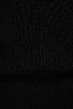 Dresses & Jumpsuits | Mini Dresses-Dynamite Fit & Flare Knit Mini Dress Black
