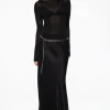 Belts-Dynamite Flat Link Chain Belt Grey