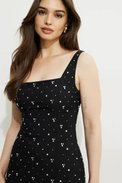Dresses & Jumpsuits | New Dresses-Dynamite Florencia Embellished Mini Dress Black