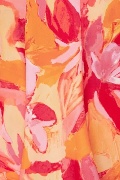 Skirts & Skorts | Skirts-Dynamite Flowy Mini Skort Pink