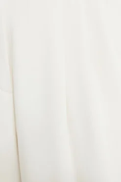 Pants | Wide Leg Pants-Dynamite Fluid Wide Leg Pants Beige