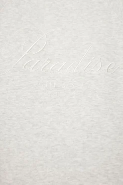 Sweaters & Cardigans | Long Sleeve Tops-Dynamite French Terry Graphic Sweatshirt Gray
